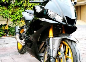 Yamaha R3 ABS black-yellow